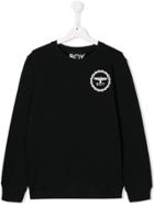 Boy London Kids Teen Eagle Print Sweatshirt - Black