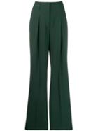 Luisa Cerano Straight-leg Trousers - Green