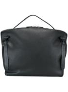 Jil Sander Large 'hill' Shoulder Bag, Women's, Black