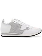 Philippe Model Studded Tropez Sneakers - White