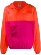 Nike Colour Block Hoodie - Orange