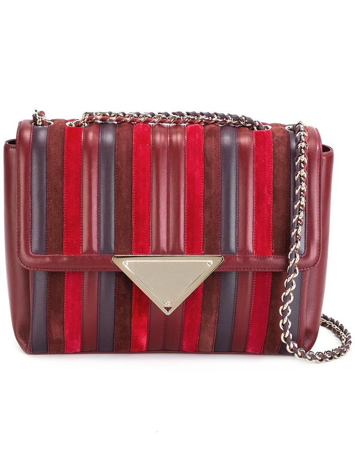 Sara Battaglia 'elizabeth' Shoulder Bag, Women's, Red, Calf Leather
