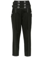 Framed Explorer Cropped Trousers - Black