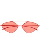 Mykita X Maison Margiela Baywatch Sunglasses - Red