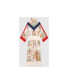 Fashion Concierge Vip Gucci - Silk Floral Print Dress - Unavailable