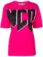 Mcq Alexander Mcqueen Logo Print T-shirt - Pink
