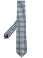 Gieves & Hawkes Classic Embroidered Tie - Blue