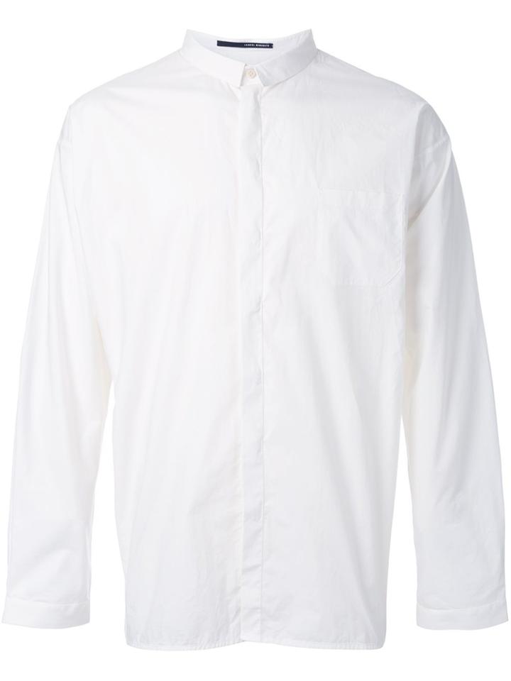 Lanvin Rose Tattoo Embroidered Shirt - White