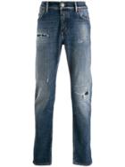 Closed Faded Mid-rise Jeans - Blue