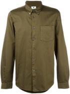 Ps By Paul Smith Tailored Shirt, Men's, Size: Large, Green, Cotton
