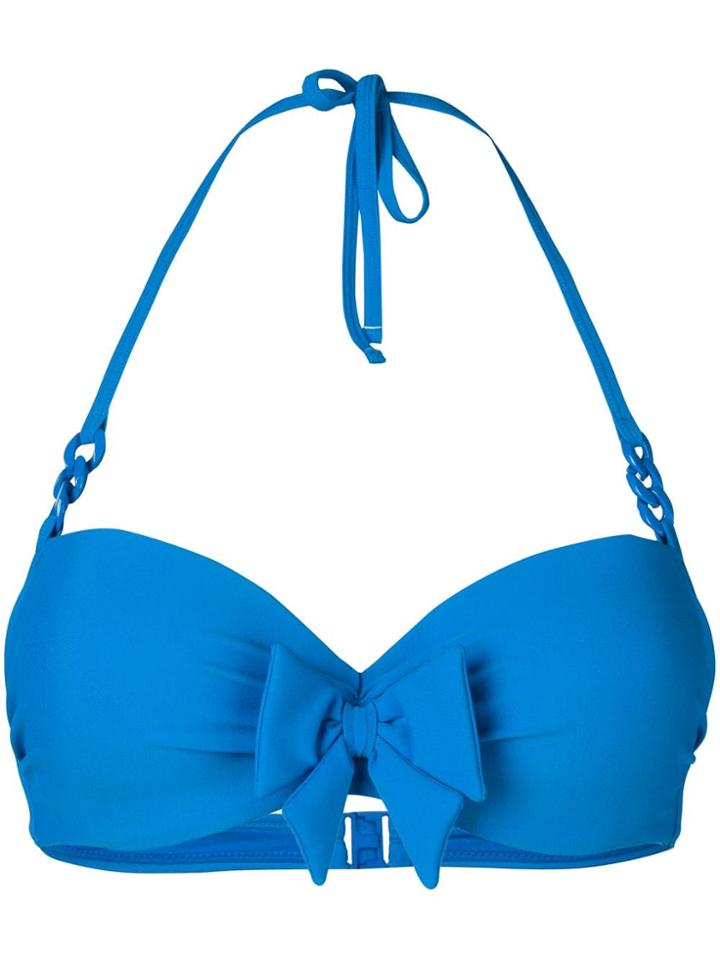 Marlies Dekkers Papillon Plunge Balcony Bikini Top - Blue