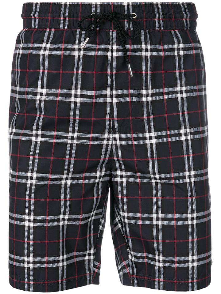 Burberry Vintage Check Swim Shorts - Black