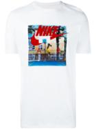 Nike - Air Hybrid Print T-shirt - Men - Cotton - L, White, Cotton