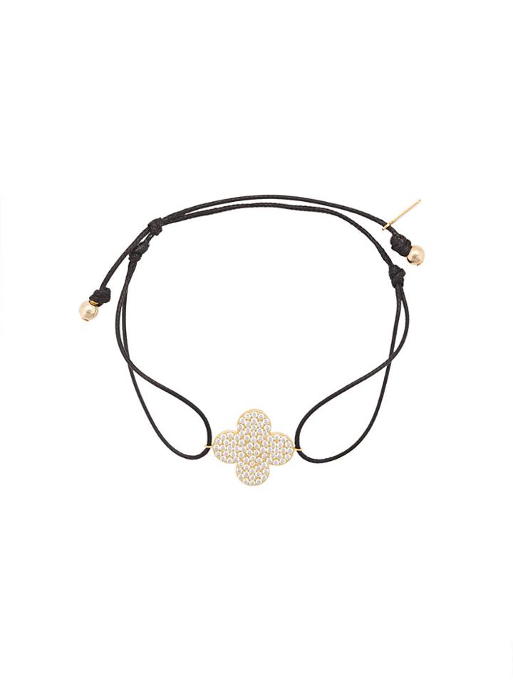 Hues Clover Bracelet - Black