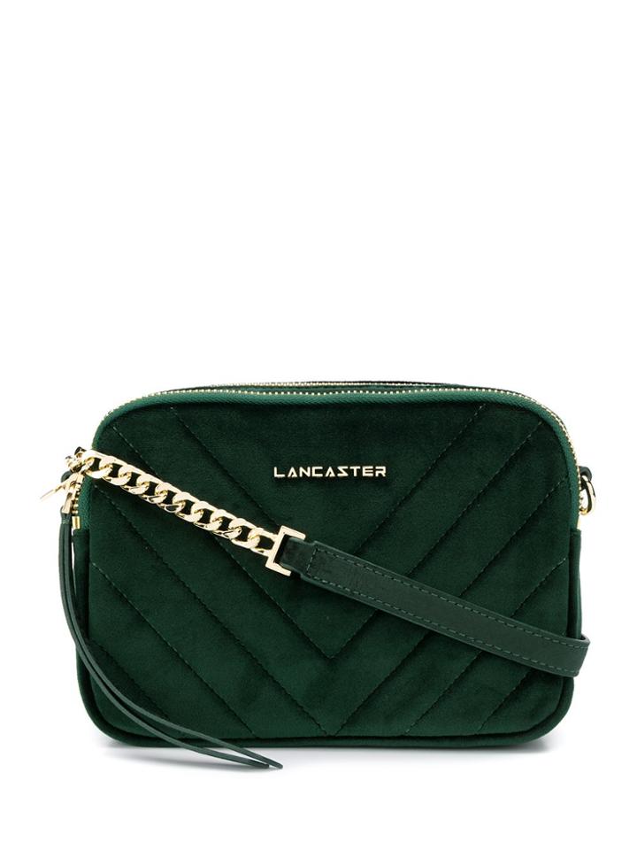 Lancaster Ribbed Crossbody Bag - Green