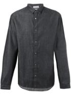Dior Homme Denim Shirt, Men's, Size: 39, Black, Cotton