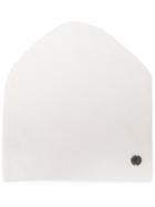 Lost & Found Ria Dunn Logo Plaque Beanie - White