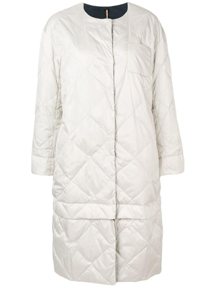 's Max Mara Oversized Reversible Coat - Neutrals