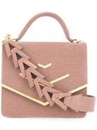 Rula Galayini Jude Textured Satchel - Brown