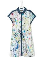 Roberto Cavalli Kids - Teen Printed Dress - Kids - Cotton - 14 Yrs, White