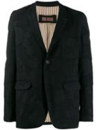 Uma Wang Dot Textured Blazer - Black