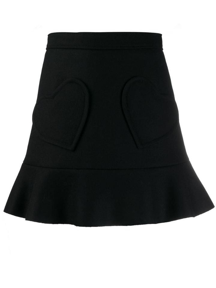 Red Valentino Mini Flare Skirt - Black