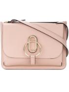 Stée Ring Buckle Crossbody Bag - Pink & Purple