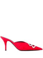 Balenciaga M80 Bb Mules - Red