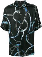Versus Chains Belts Shirt - Black