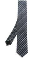 Gucci Logo Print Tie - Blue