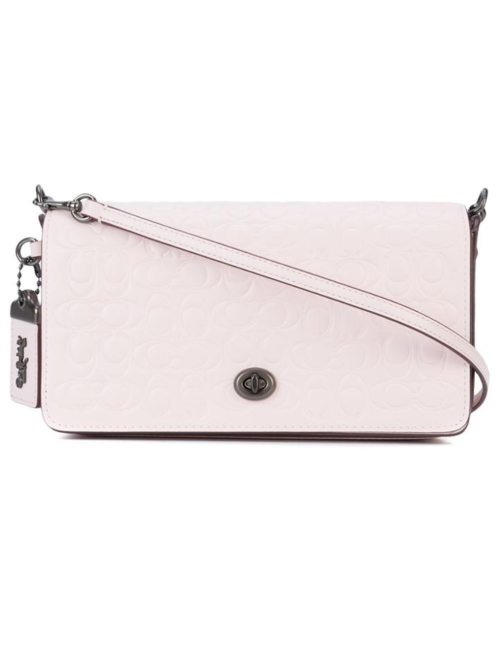 Coach Dinky Crossbody Bag - Pink & Purple