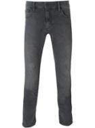 Natural Selection Washed Skinny Jeans, Men's, Size: 30, Grey, Cotton/spandex/elastane
