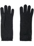 Brunello Cucinelli Knitted Gloves - Grey