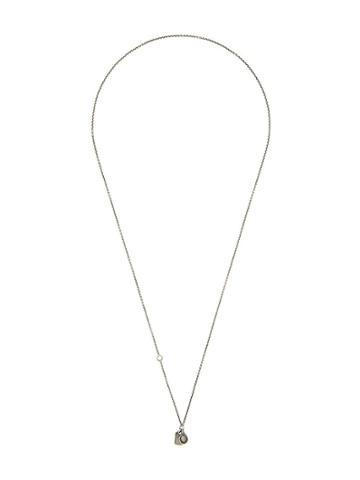 Werkstatt:münchen Mini Two Tags Chain Necklace - Metallic