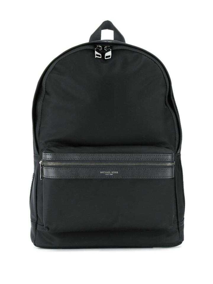 Michael Kors Appliqué Logo Backpack - Black