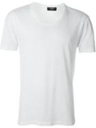 Ports 1961 Scoop Neck T-shirt, Men's, Size: Xs, White, Cotton/linen/flax/modal
