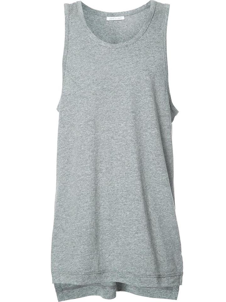 John Elliott Long Tank Top, Men's, Size: Medium, Grey, Cotton