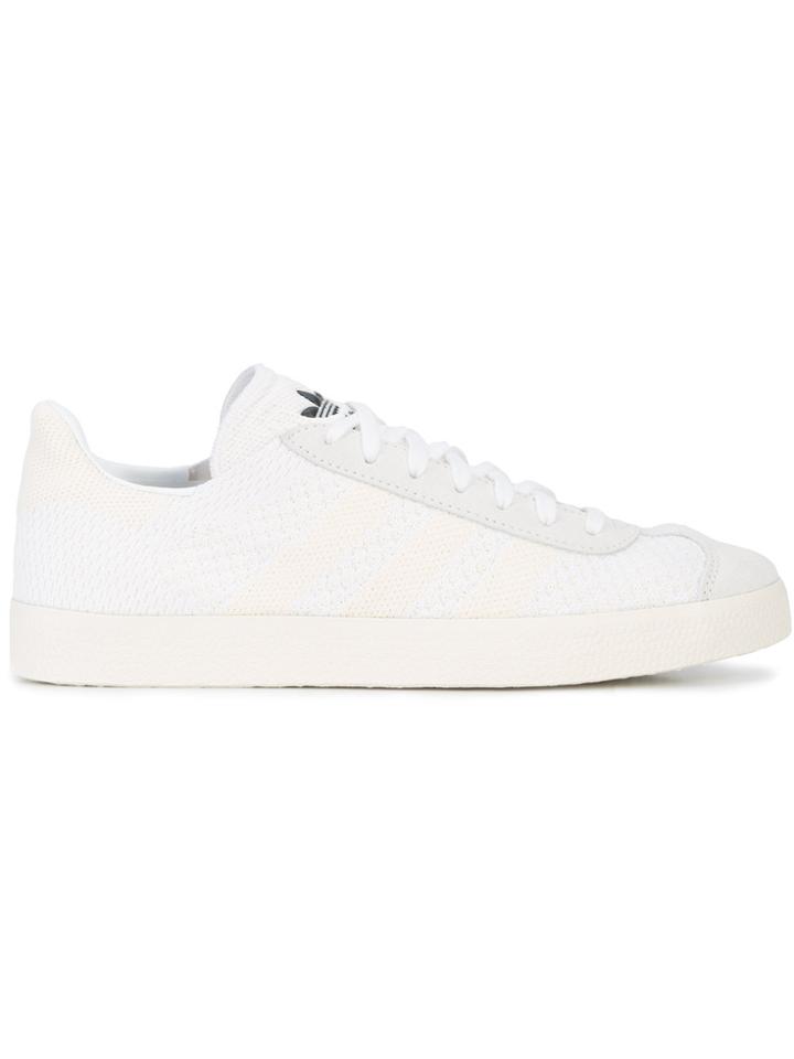 Adidas Gazelle Primeknit Sneakers - White