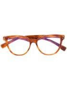Family Affair - Cat Eye Glasses - Women - Acetate - 52, Brown, Acetate