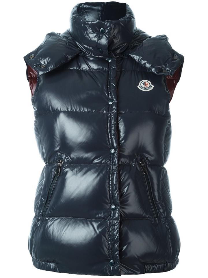 Moncler 'galene' Padded Gilet - Blue