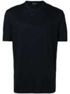 Emporio Armani - Embroidered T-shirt - Men - Cotton - Xl, Black, Cotton