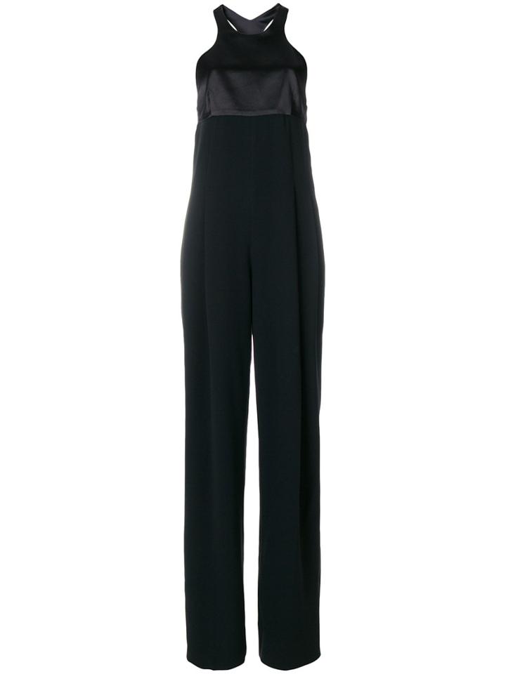 Roberto Cavalli Strip Back Jumpsuit - Black