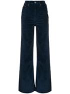 Levi's High-waisted Corduroy Trousers - Blue