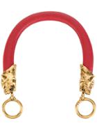 Prada Saffiano Bag Handle - Red