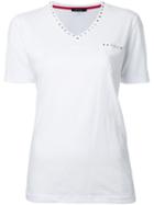 Loveless Studded T-shirt, Women's, Size: 36, White, Cotton