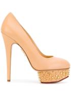 Charlotte Olympia Dolly Pumps - Nude & Neutrals
