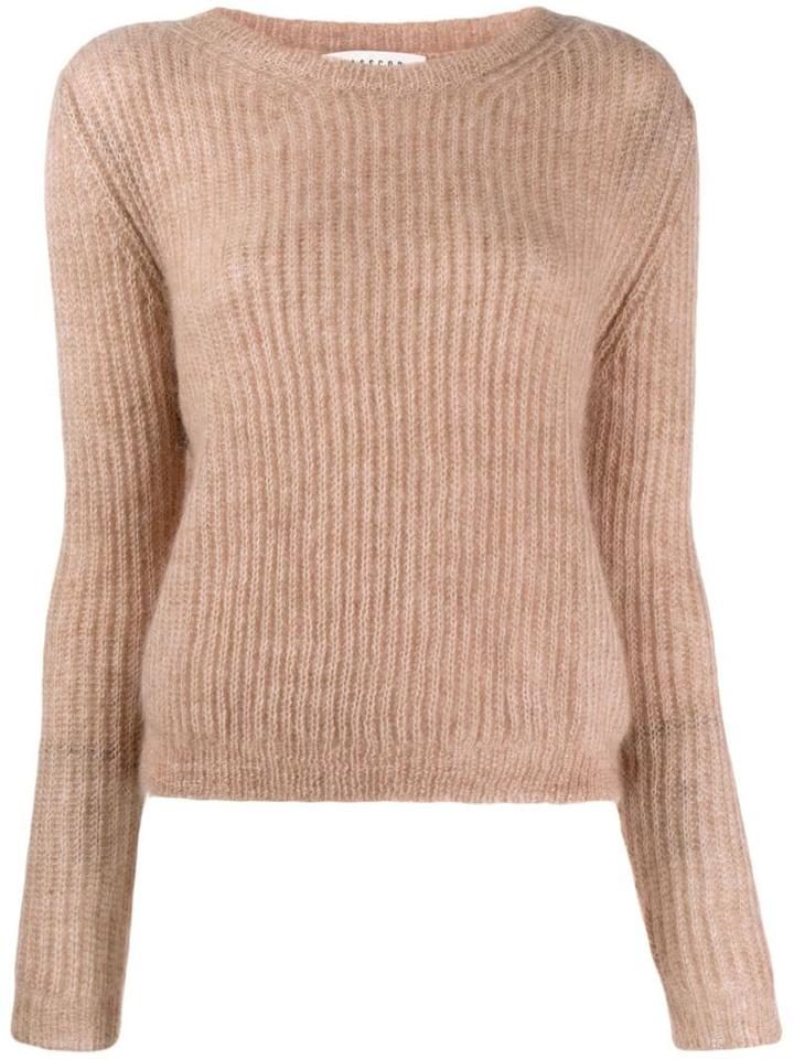 Masscob Round Neck Jumper - Neutrals