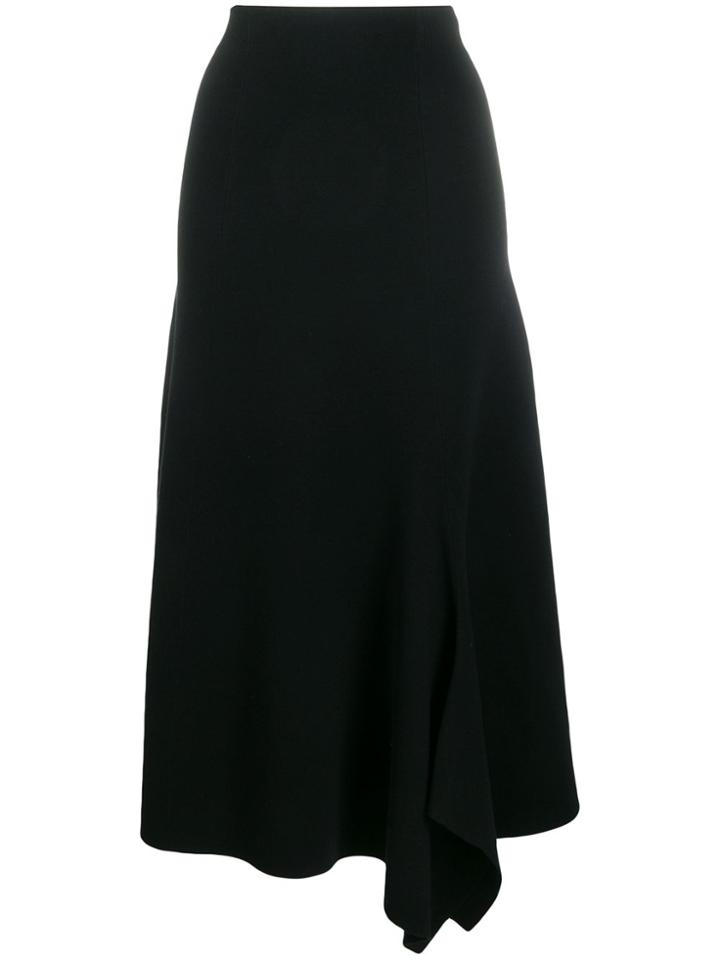 Dorothee Schumacher Asymmetric Pull-on Skirt - Black