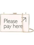 Anya Hindmarch 'please Pay Here' Imperial Clutch