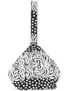 Versace Vintage Printed Shoulder Bag - Black